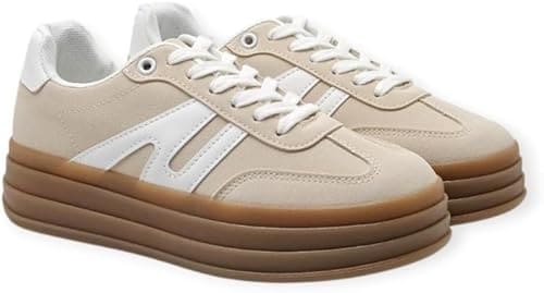 Baskets Décontractées Femme – Confort – Légères & Flexibles – Chaussures Urbaines Casual, Travail & Sorties Quotidiennes