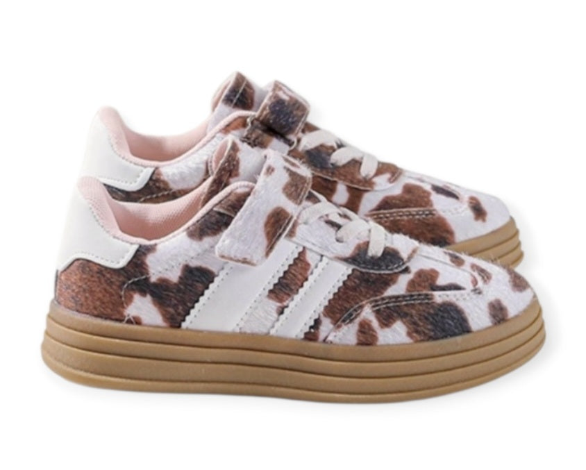 Baskets Enfant avec Scratch – Chaussures Fille – Confortables, – Idéales École & Sport