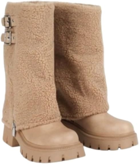 Bottes en moumoute femme – Chaudes et confortables pour l’hiver– Look cosy et tendance – Bottes hiver idéales temps froid