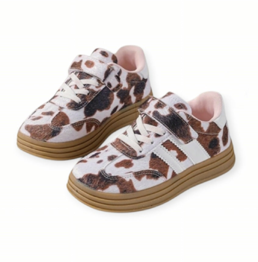 Baskets Enfant avec Scratch – Chaussures Fille – Confortables, – Idéales École & Sport