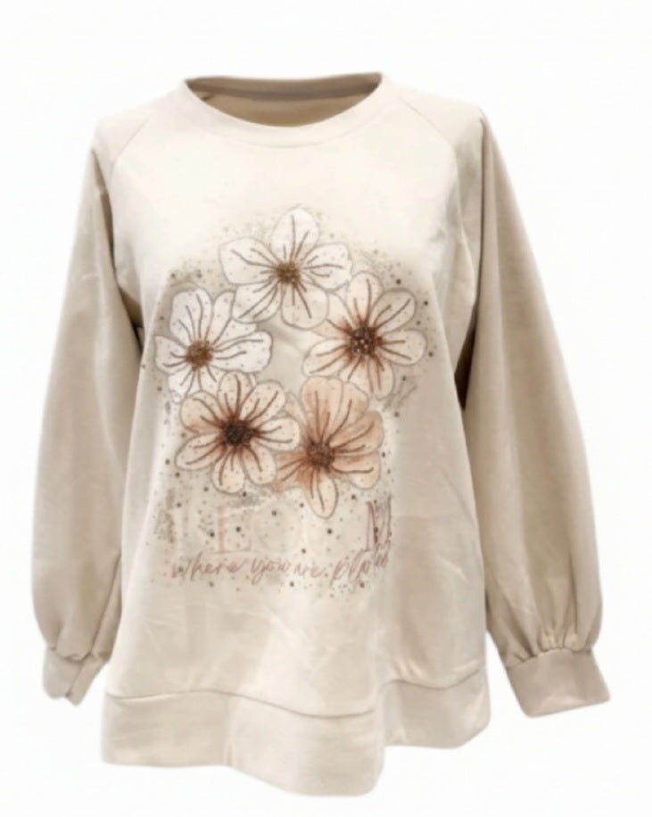 Pull femme avec strass