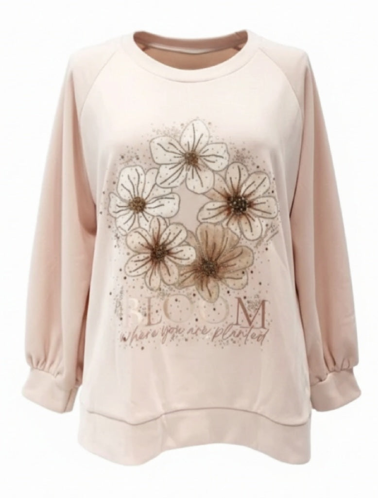 Pull femme avec strass